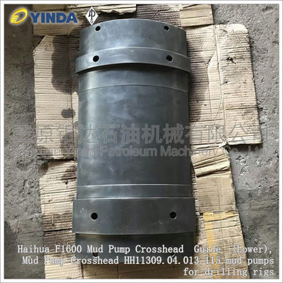 Wear Resistance Mud Pump Crosshead Guide Lower Haihua F1600 35CrMo Forged