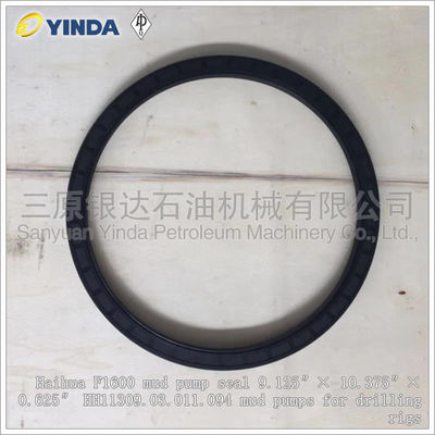 Rubber Mud Pump Seal Parts 9.125″× 10.375″× 0.625″ HH11309.03.011.094 Haihua F1600
