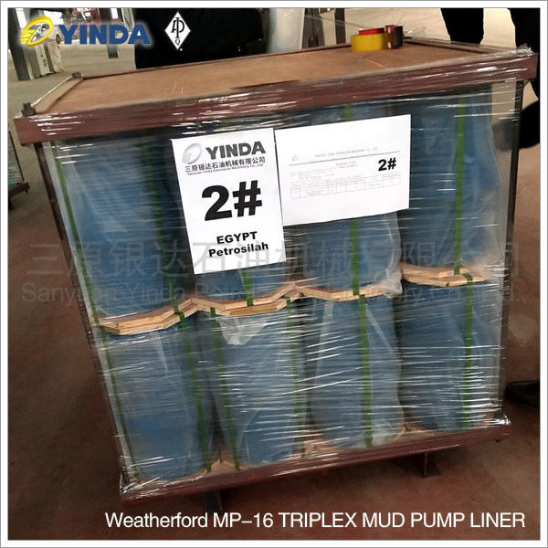 Weatherford MP-16 Triplex Mud Pump Liner Chromium 26-28% High Chromium Alloy Inner