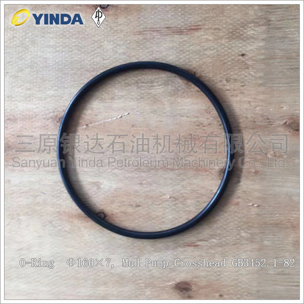 Φ160×7 O Ring Seal , Chemical Resistant O Rings For Crosshead GB3452.1-82 GB/T3452.1-1992