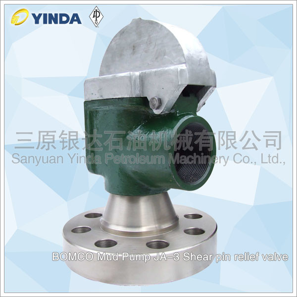 Mud Pump JA3 Shear Pin Relief Valve HH3000043 Haihua F1600 For Drilling