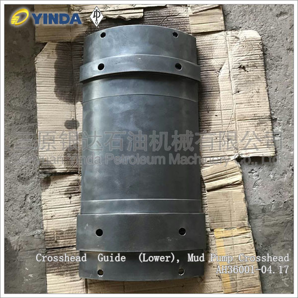 Lower Crosshead Guide Mud Pump AH36001-04.17 RS11308.04.009 ASTM A48-83 Cast Iron 1