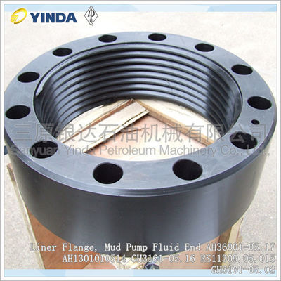 35CrMo Mud Pump Liner Flange NB2200G.05.08 GH3161-05.16 Honghua HHF1600