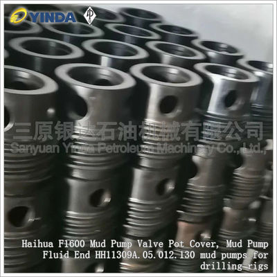 Haihua F1600 Mud Pump Valve Pot Cover, Mud Pump Fluid End HH11309A.05.012.130 mud pumps for drilling rigs
