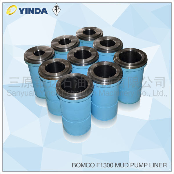 Bomco F1300 Triplex Mud Pump Liner API-7K Certified Factory Chromium Content 26-28%