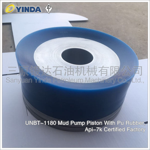 Pu Rubber Mud Pump Parts Piston UNBT-1180 Fits 1-1/2'' 1-5/8'' Piston Rods
