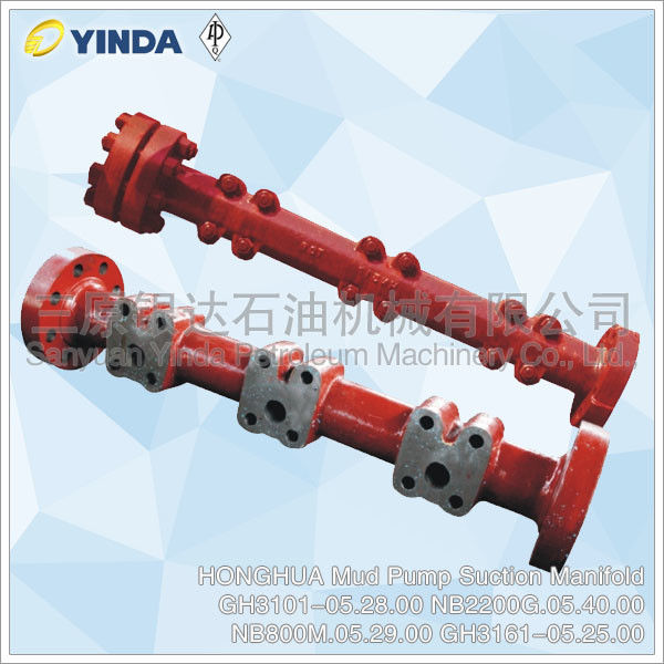 HONGHUA Mud Pump Spares Suction Manifold GH3101-05.28.00 NB2200G.05.40.00