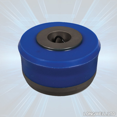 Polishing Surface Chrome Alloy Mud Pump Piston Rubber PU NBR HNBR Mud Pump Components