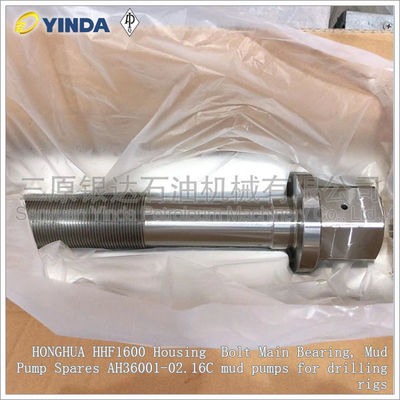 China Housing Bolt Main Bearing Mud Pump Spares AH36001-02.16C HONGHUA HHF1600 factory