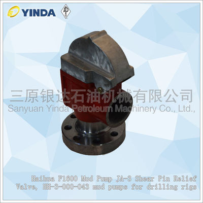 China Mud Pump JA-3 Shear Pin Relief Valve HH-3-000-043 Haihua F1600 For Drilling factory