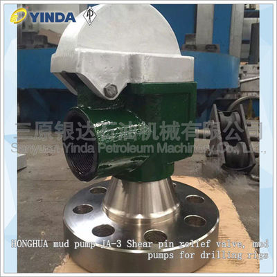 China Oil Drilling Industry Mud Pump Relief Valve JA-3 Shear Pin Relief Valve For Drilling Rigs factory